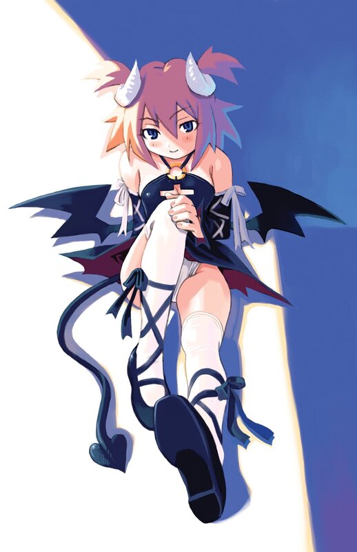 anime demon girl with wings