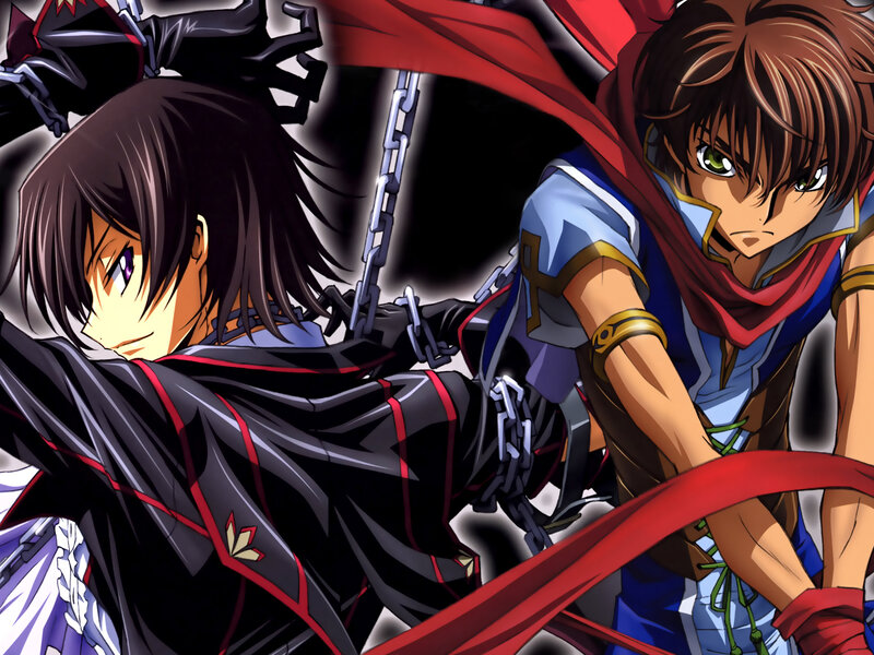 Anime duel with chains