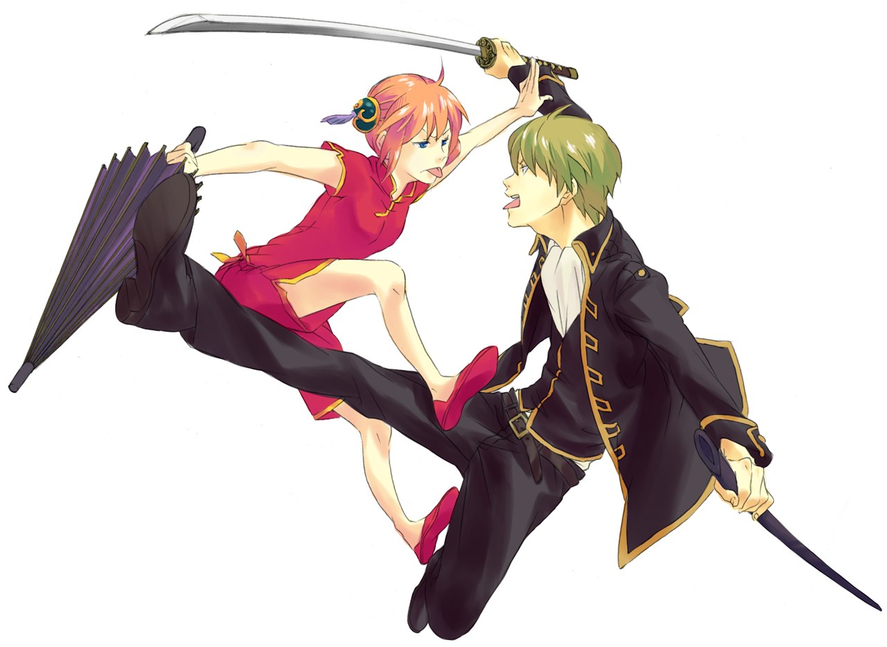 anime duel with swords