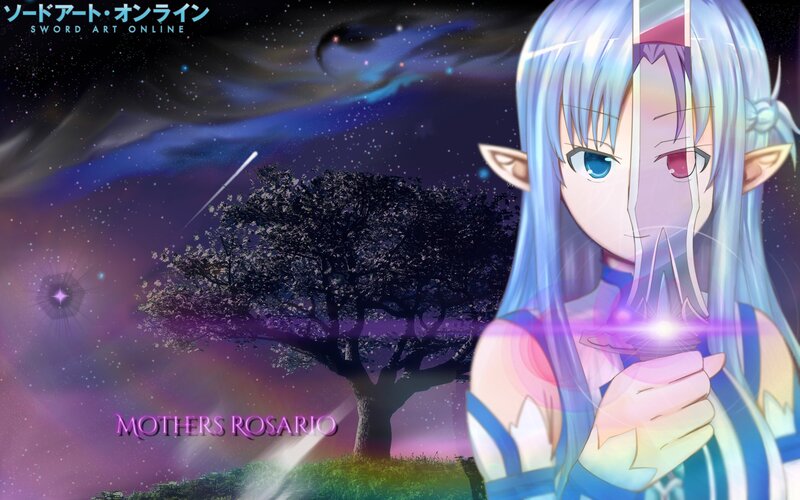 Anime Elf Girl — Blue