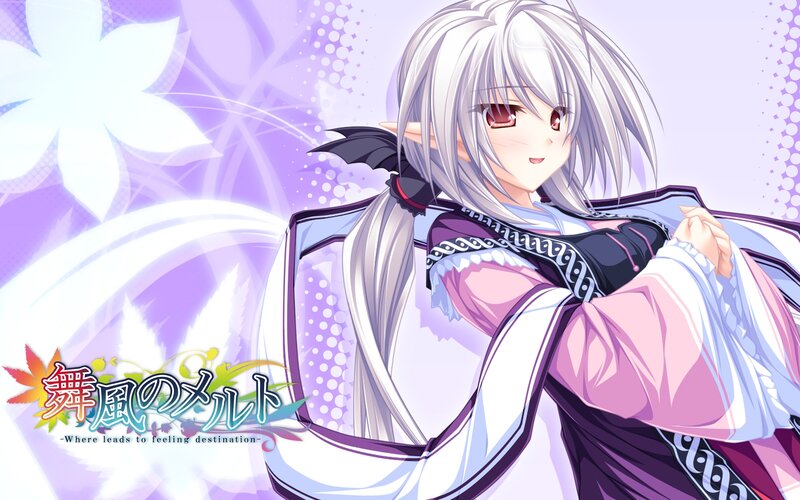 Anime Elf Girl — Purple
