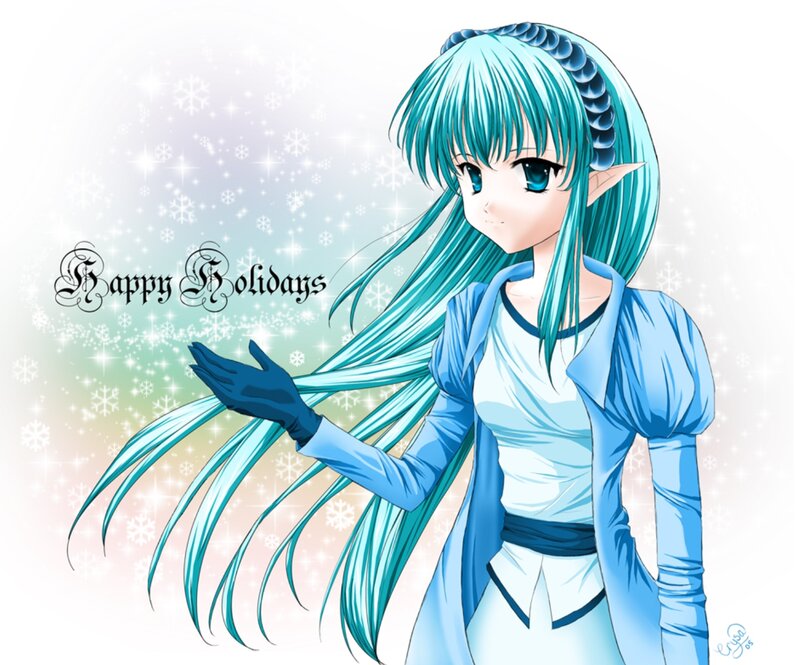 Anime Elf Girl