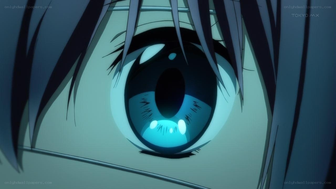 anime eye close-up