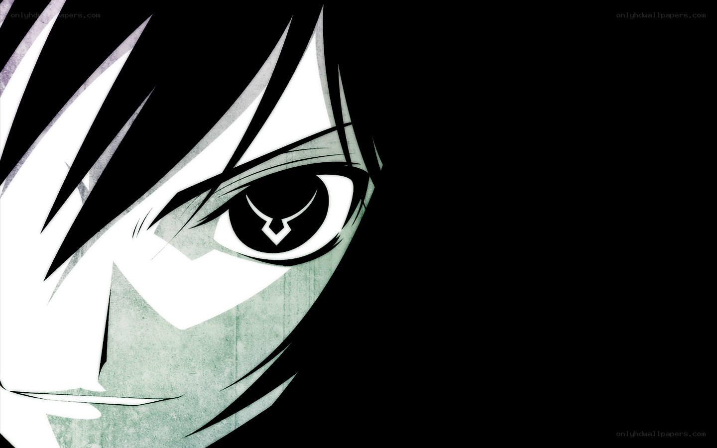 anime eye close-up