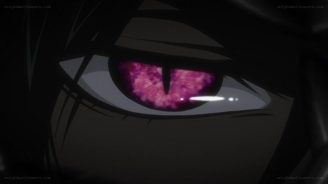 anime eye close-up