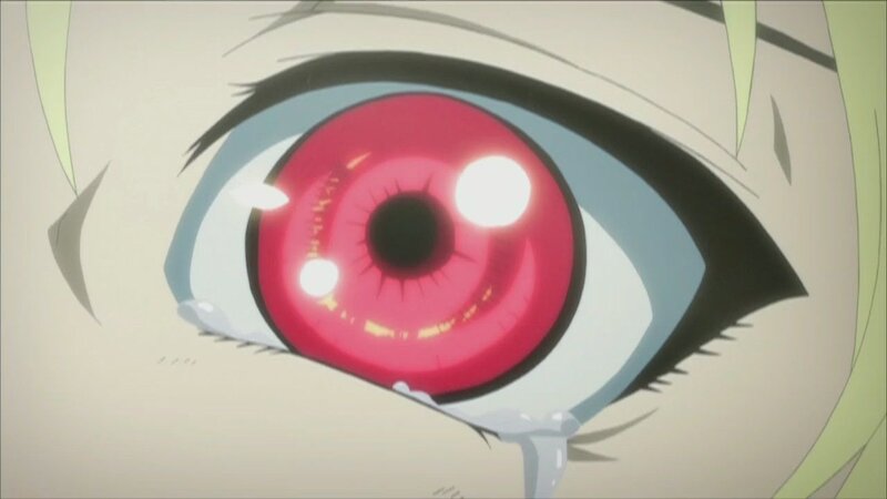 anime eye close-up