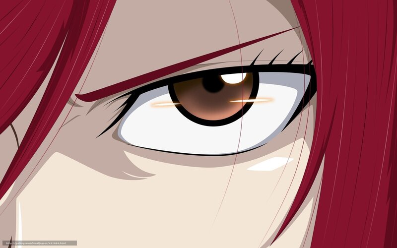 anime eye close-up
