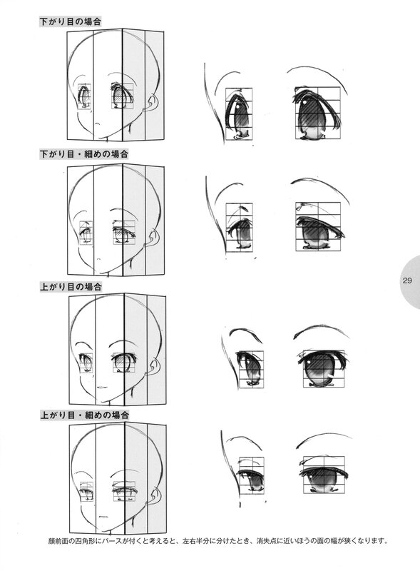 Anime Eye Drawing Tutorial — Black