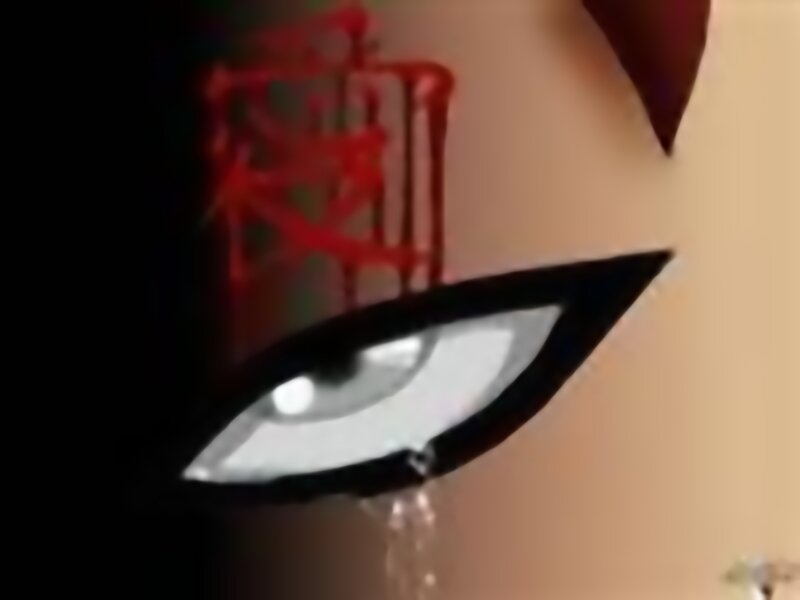 Anime Eye with Tear