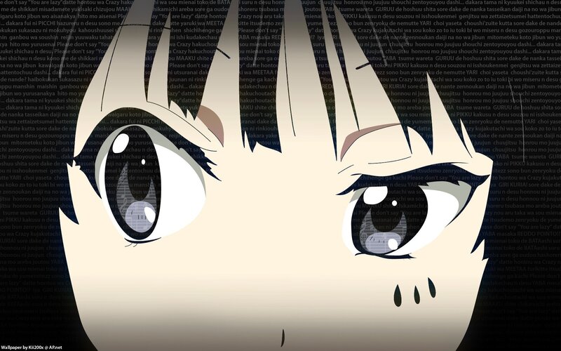 anime eyes close-up