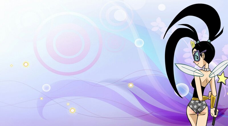 Anime Fairy Character — Purple