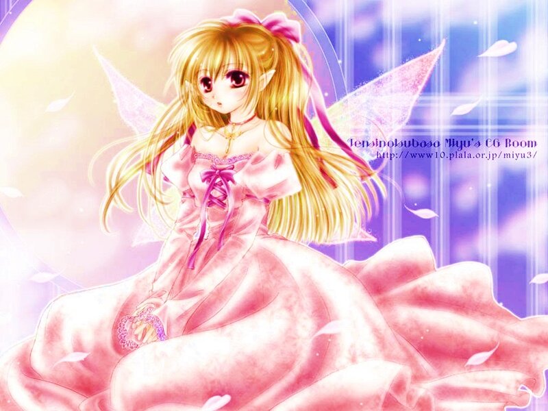 Anime Fairy Girl — Pink