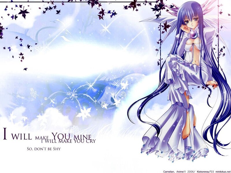 anime fairy with long hair