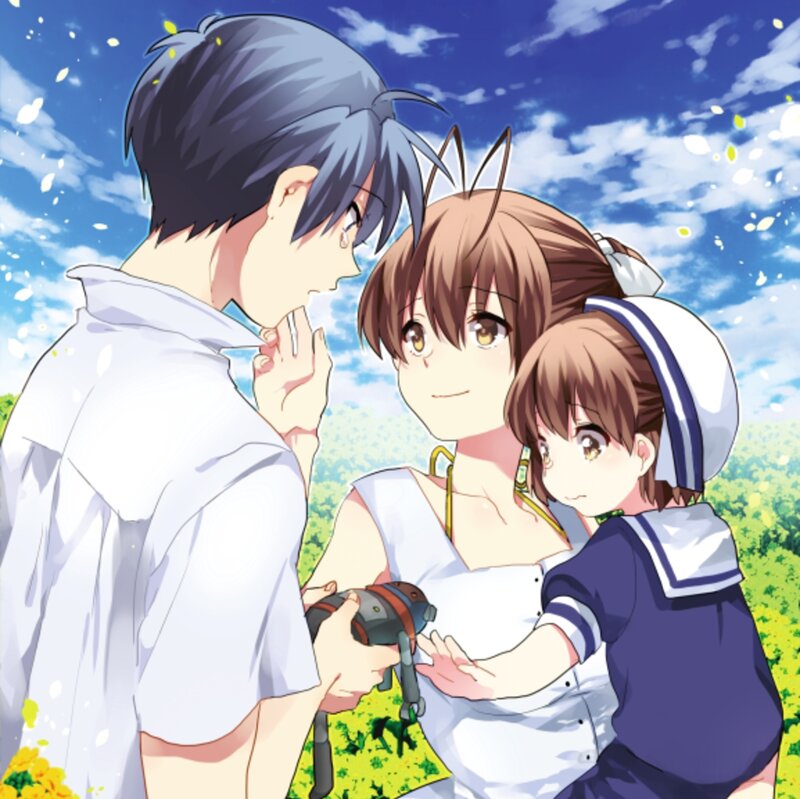 Anime Family in Field