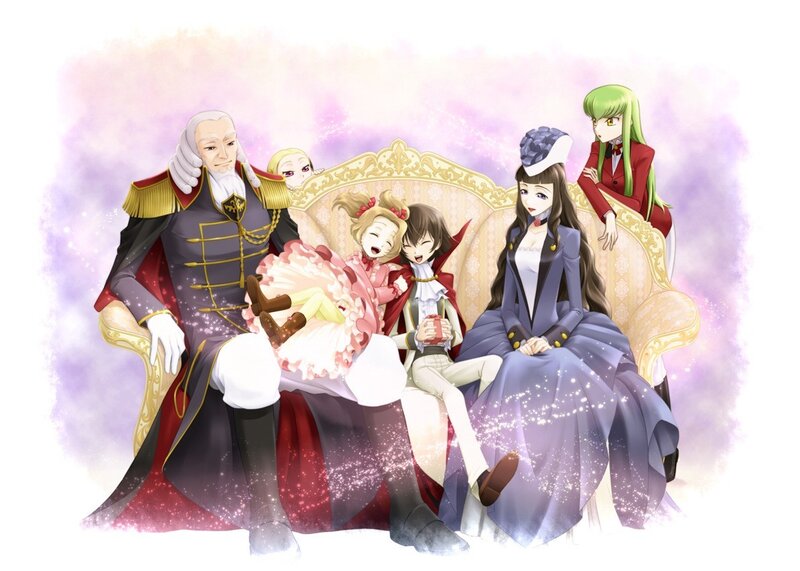 anime family portrait