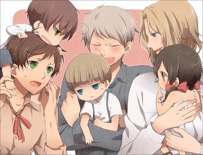 anime family portrait