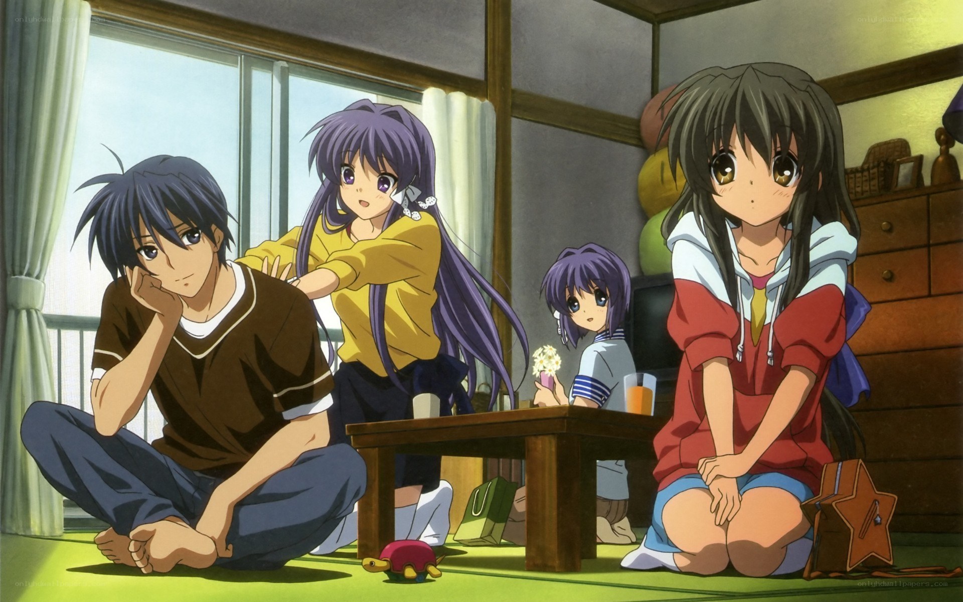 anime family scene