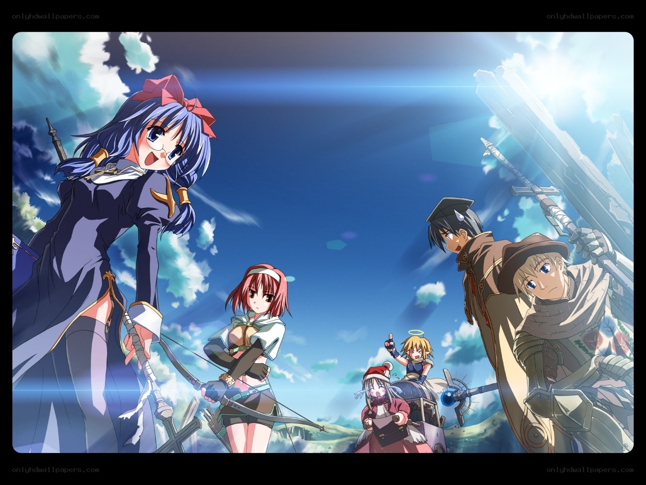 anime fantasy adventure group