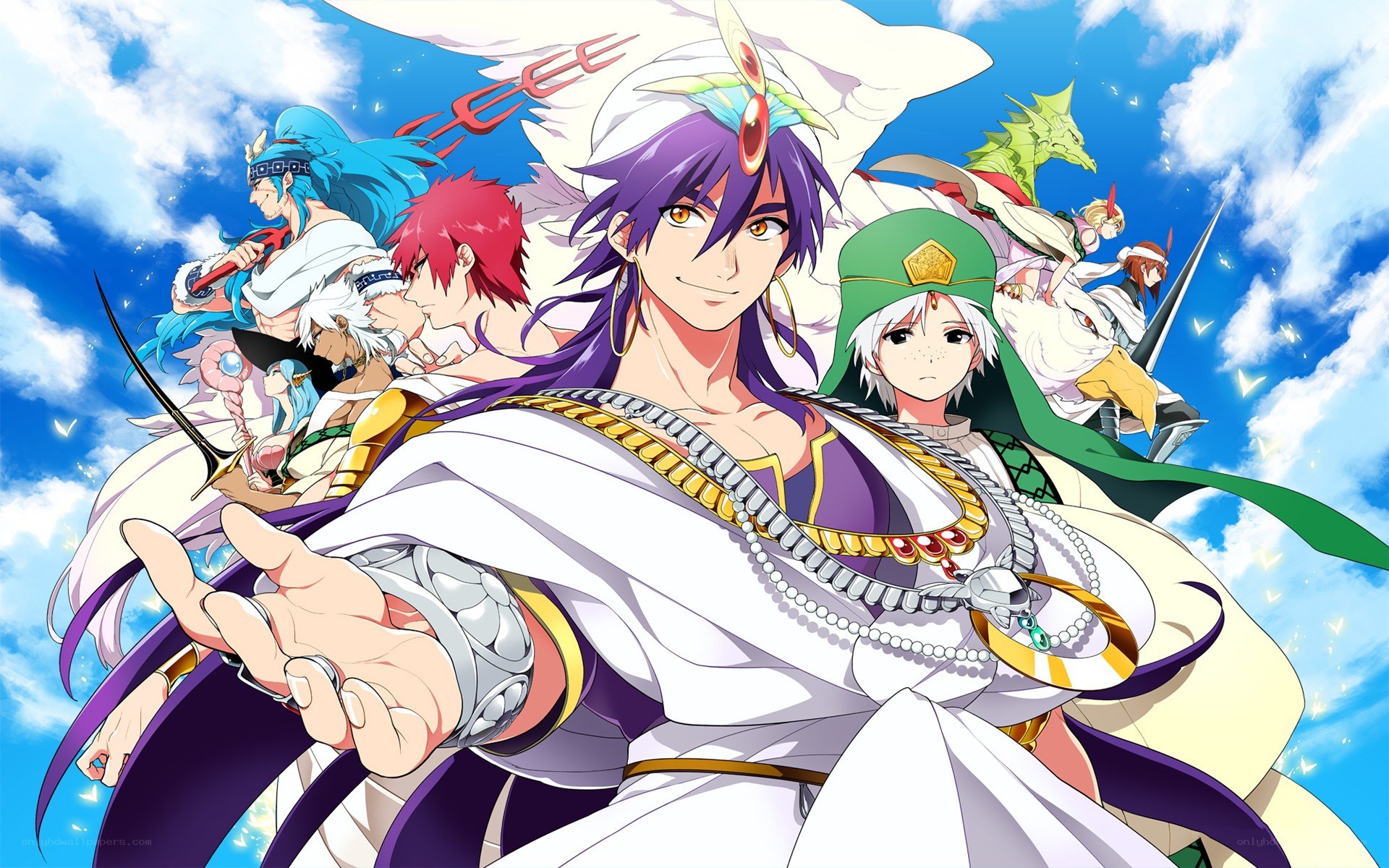 anime fantasy adventure group