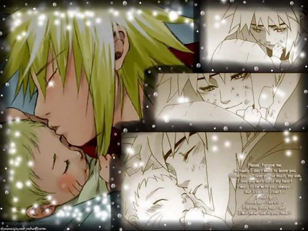 anime father and child scenes