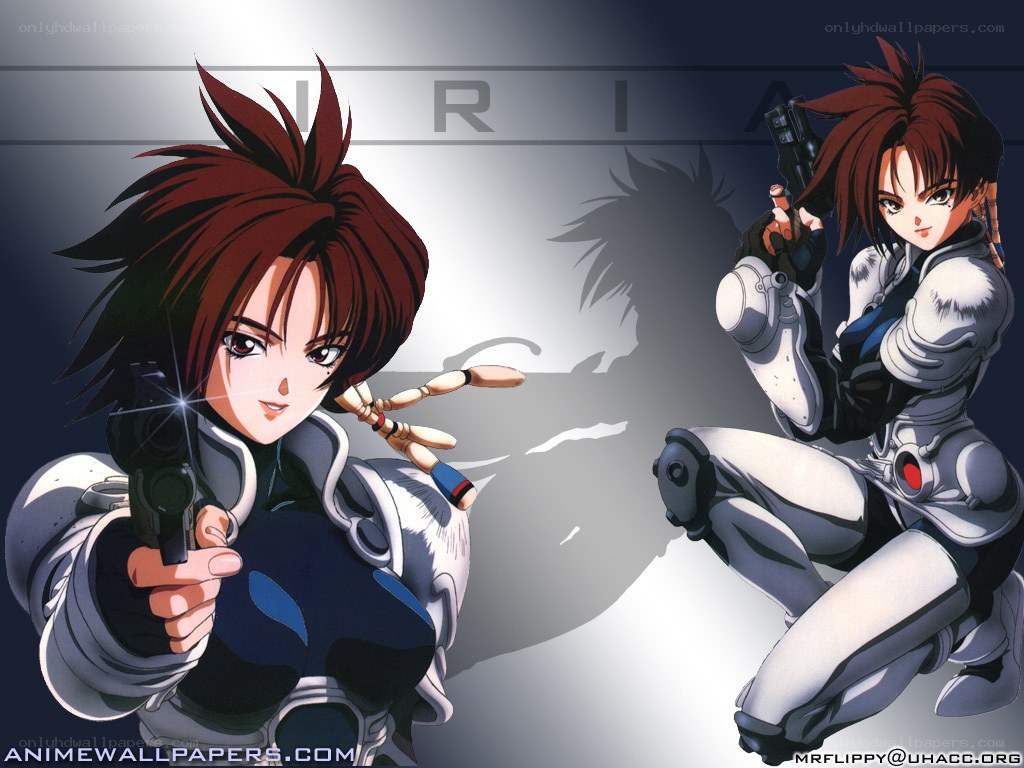anime female characters with guns
