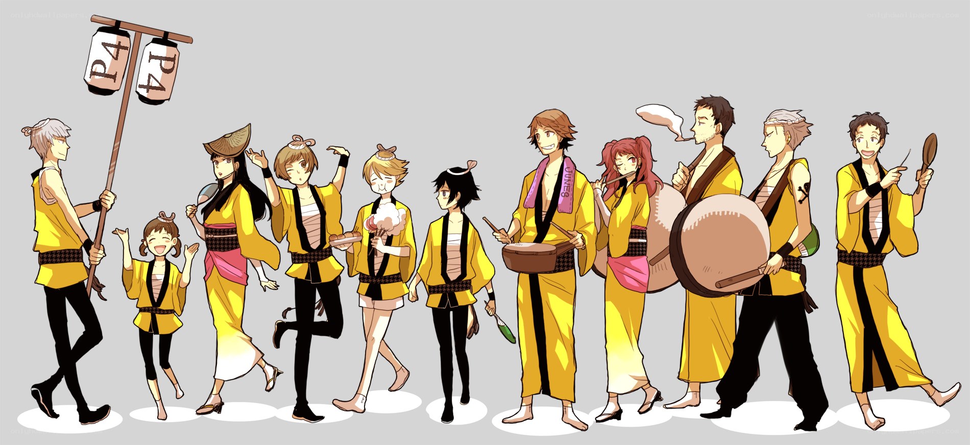 anime festival parade
