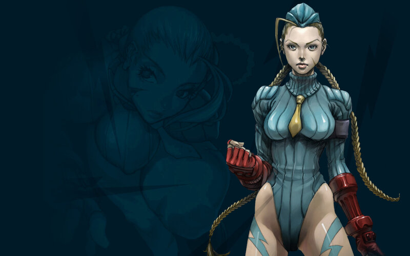 anime fighter character art