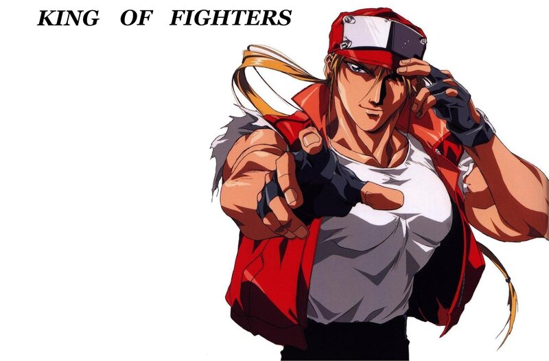 Anime Fighter Character — Red
