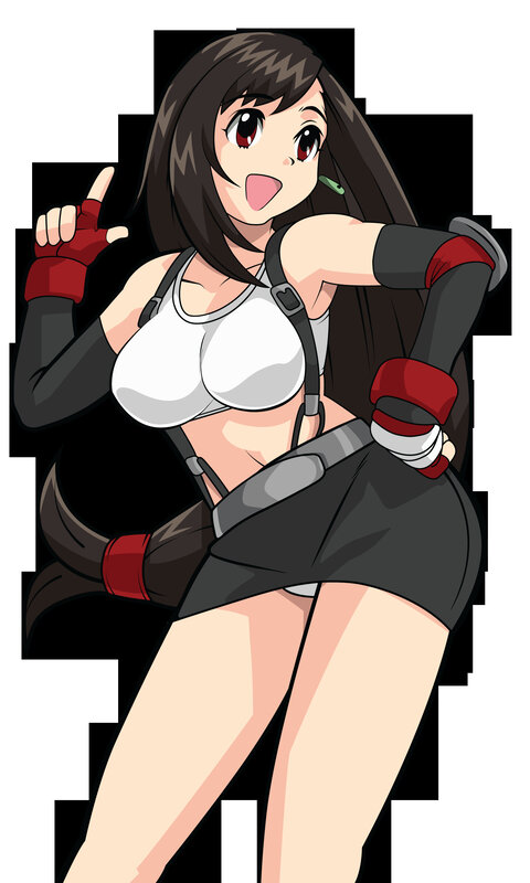 anime fighter girl character