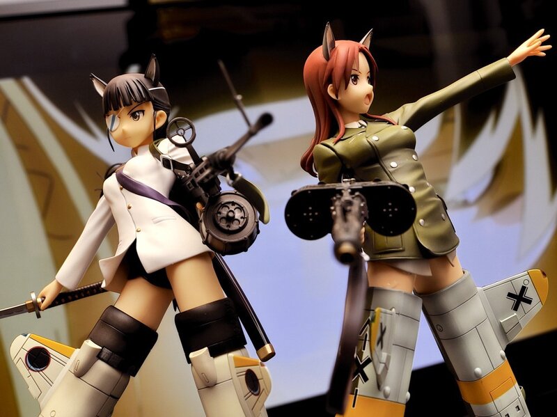 Anime figure display