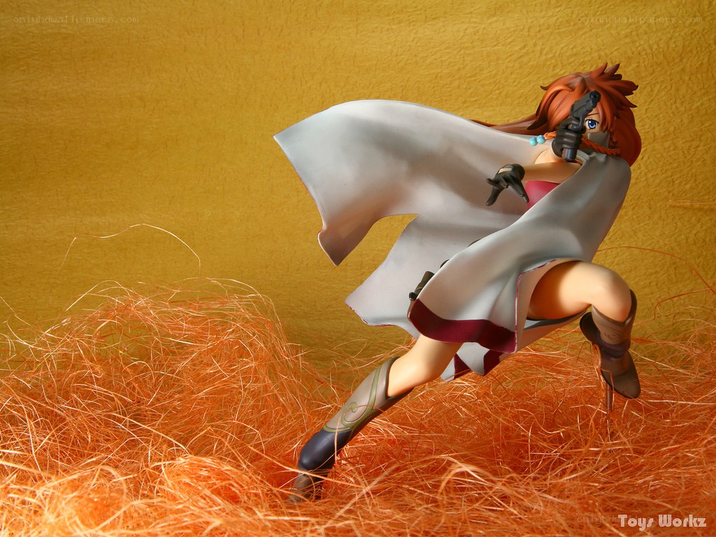 anime figure in action pose