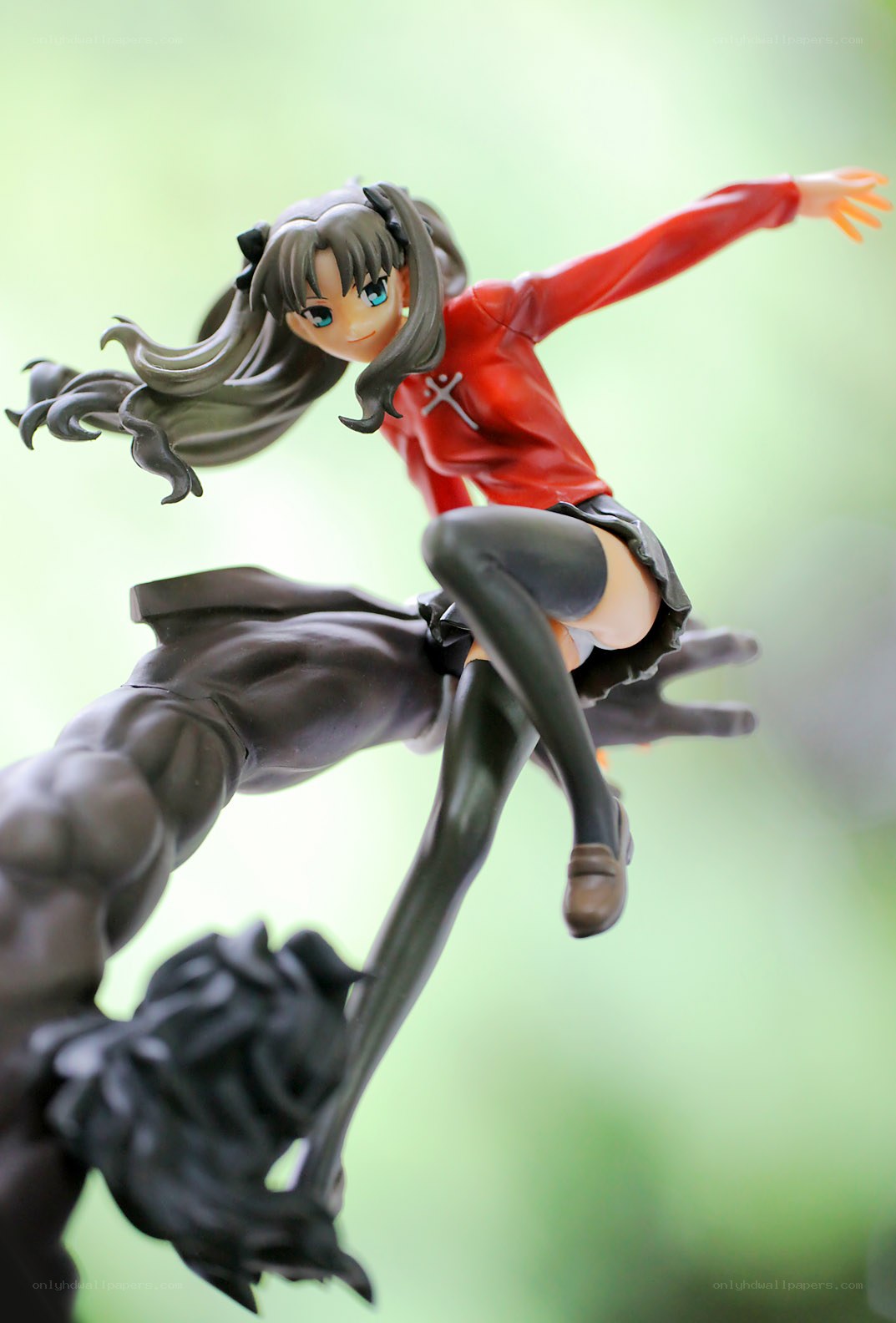 anime figure in action pose