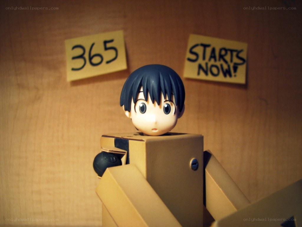 anime figure in cardboard box