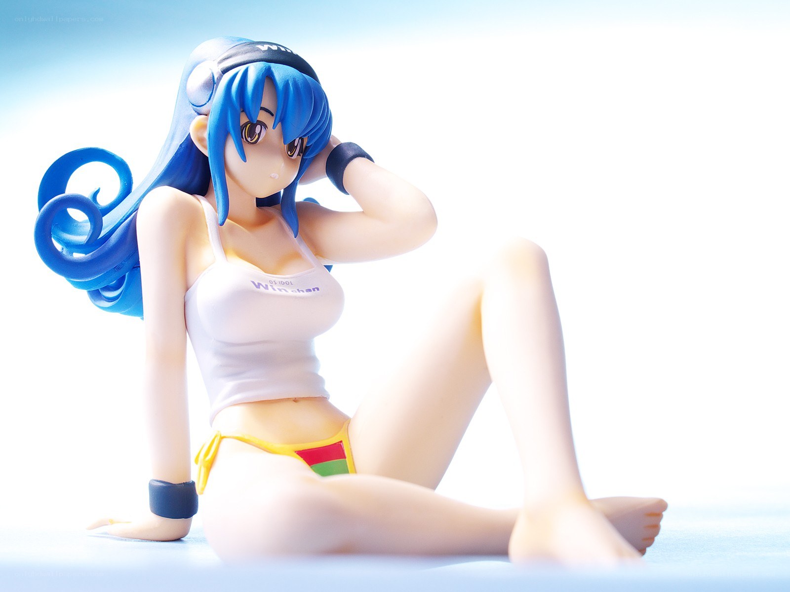 anime figure in swimsuit