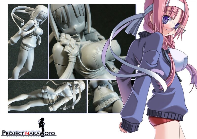 Anime figure model kit