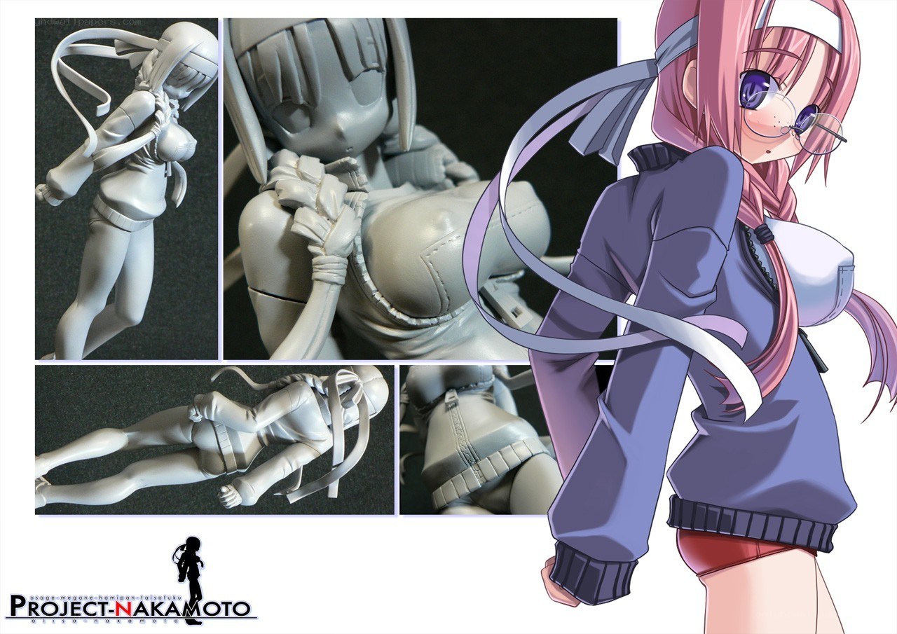 Anime figure model kit