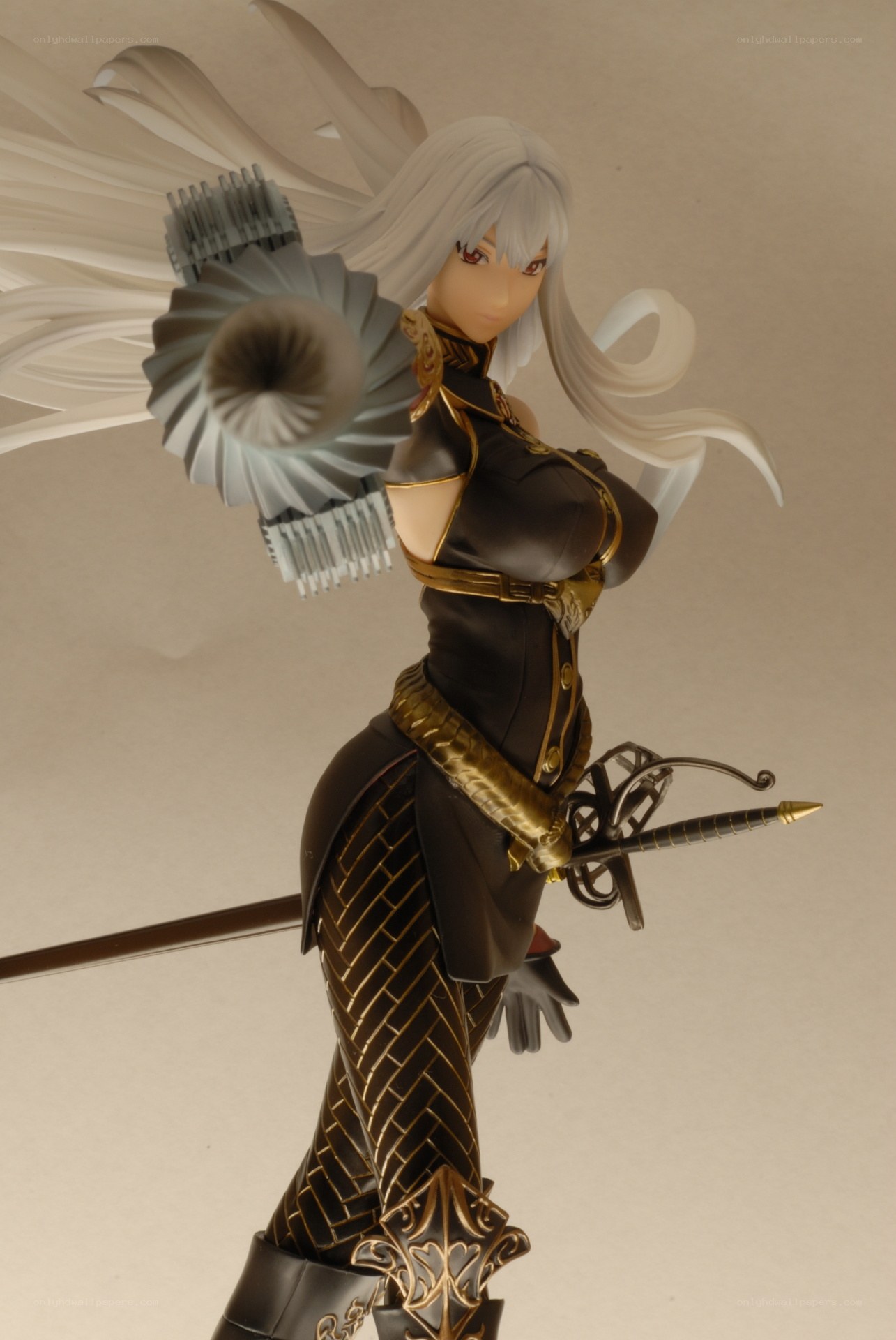 anime figure with bow and arrow