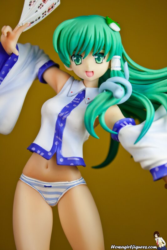 anime figure with green hair