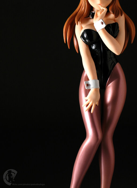 anime figurine in black bodysuit