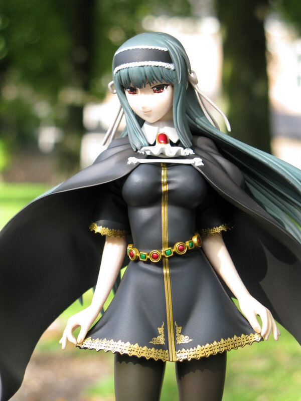 anime figurine in black dress