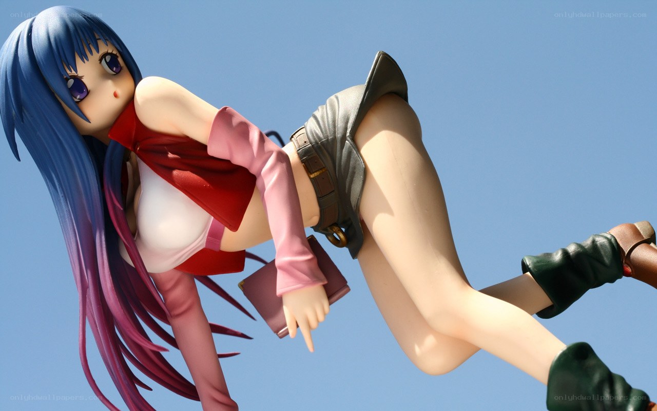 anime figurine in dynamic pose