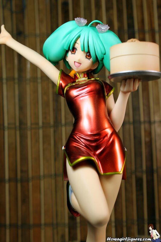 anime figurine in red dress