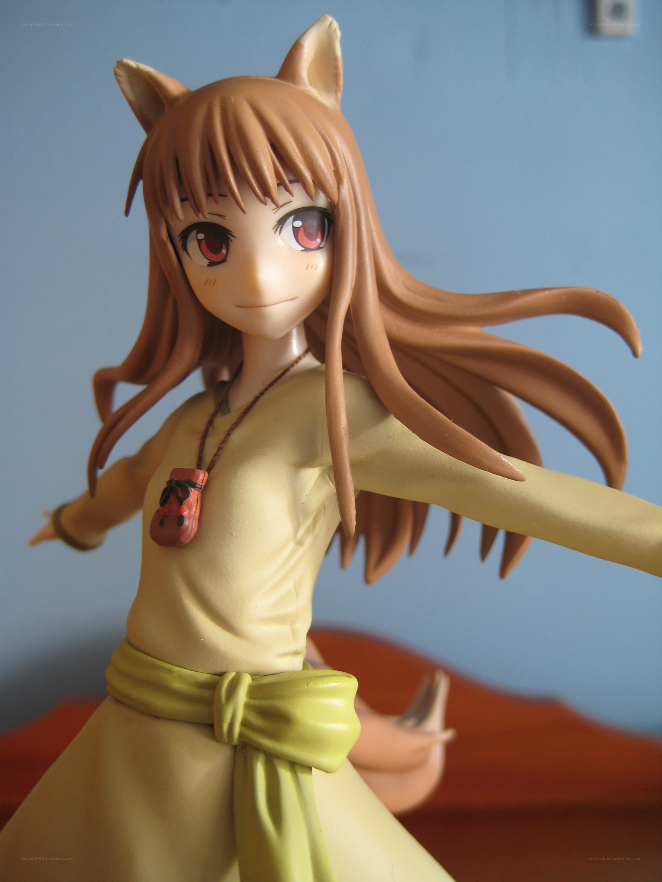 anime figurine with fox ears