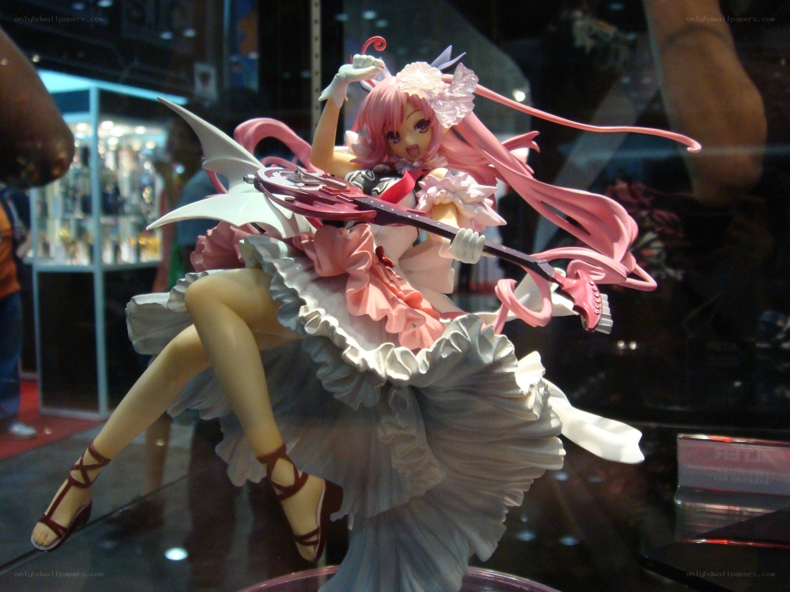 anime figurine with guitar