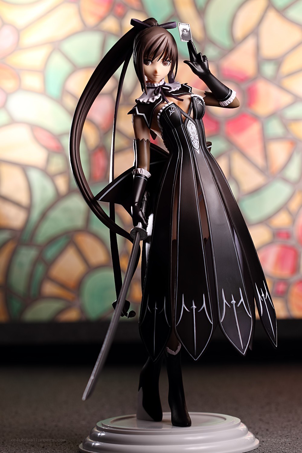 anime figurine with sword