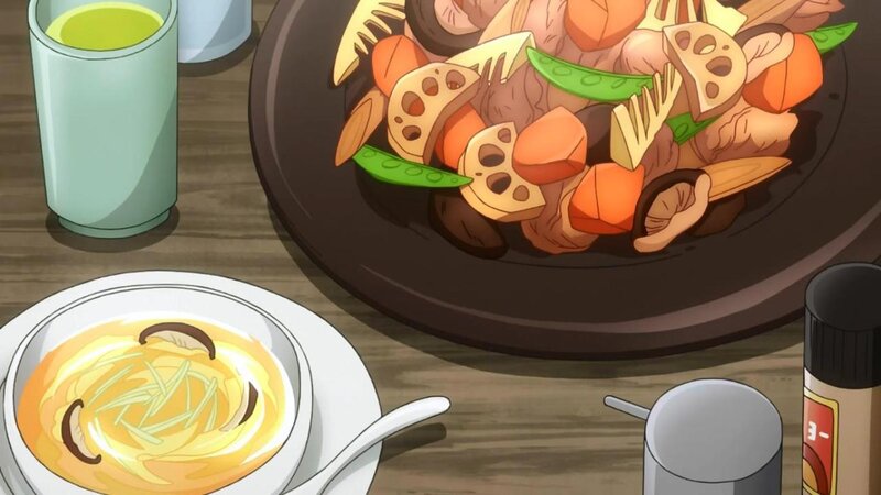 Anime Food Scene