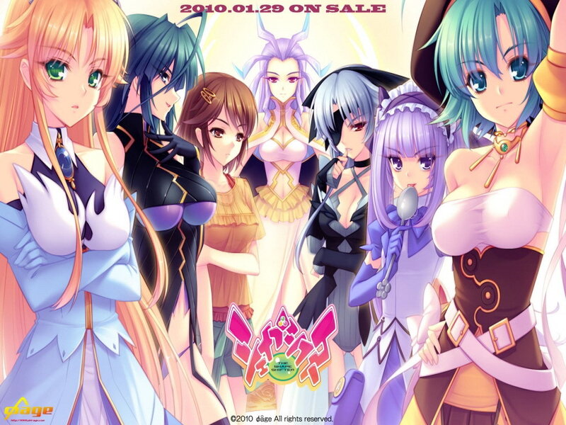 anime game character poster