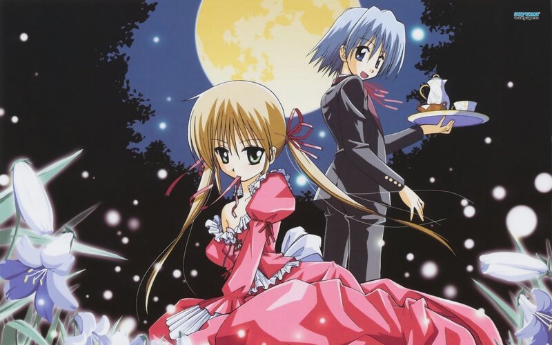 Anime Girl and Boy — Pink, Serene