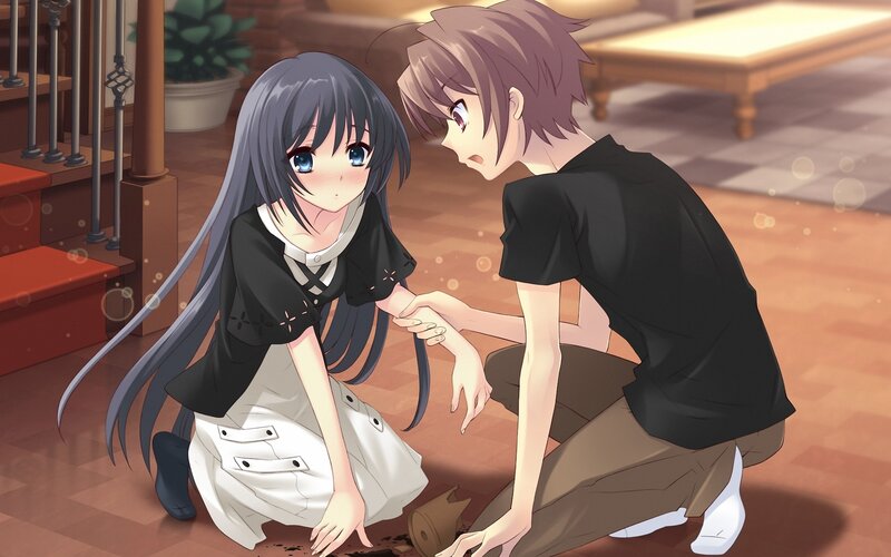 Anime Girl and Boy