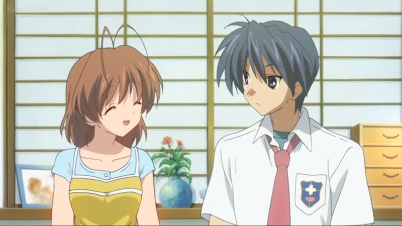 Anime Girl and Boy — White, Calm